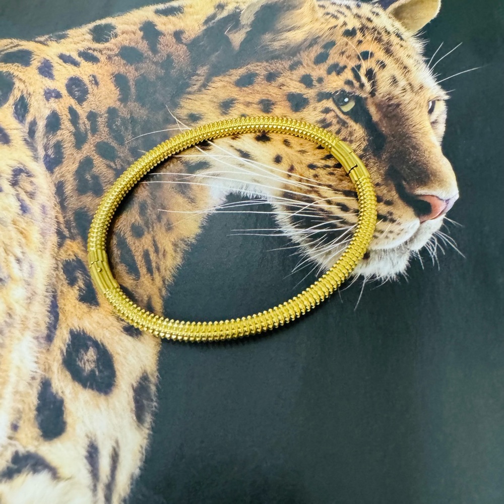 Gold Reptile Pet Bracelet